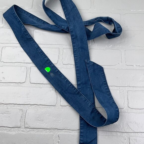 Lane Bryant Dress Women‎ 18/20 Blue Chambray 4Way Neck Ruffle Midi Logenlook NWT - Picture 16 of 16